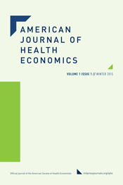 Cover of American Journal of Health Economics